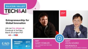 ユニコーンを2社作った経験を持つ、シリコンバレーの起業家 Gary Fowler氏の番組「Silicon Valley Tech&AI」に生出演しました。
