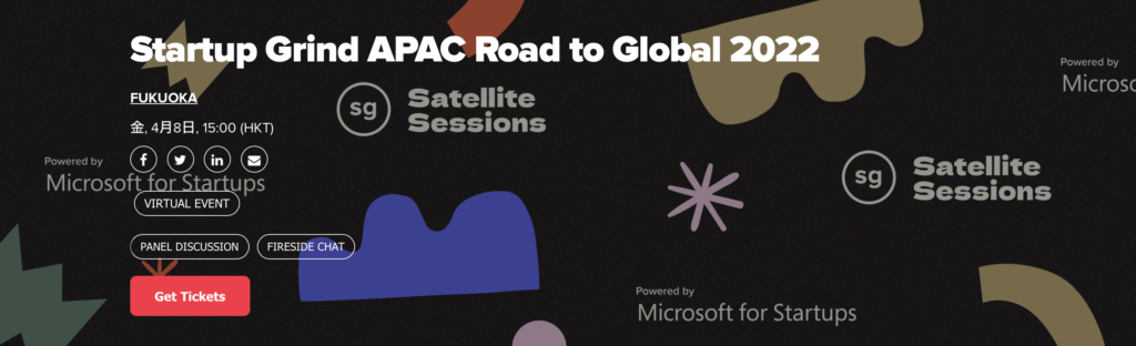 Startup Grind APAC Road to Global 2022