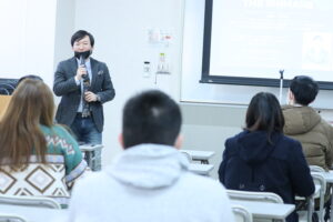 島根大学 医学部にてシリコンバレーベンチャーズCEOの森若幸次郎が英語講演「POWER TO THE SHIMANE」を行いました。